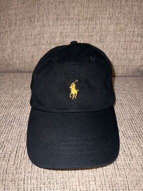 Polo by Ralph Lauren Black Baseball Cap